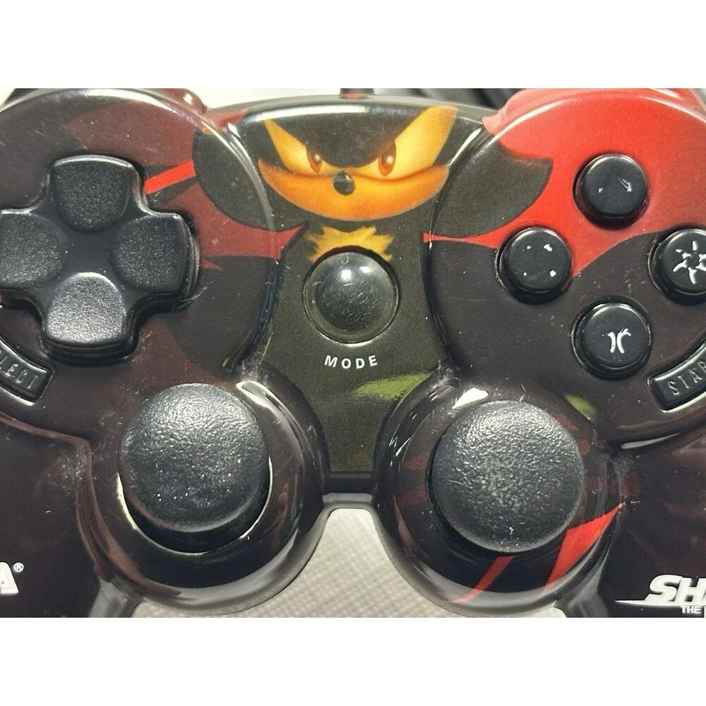 SEGA Shadow The Hedgehog 2005 NubyTech PS2 Collectible Controller